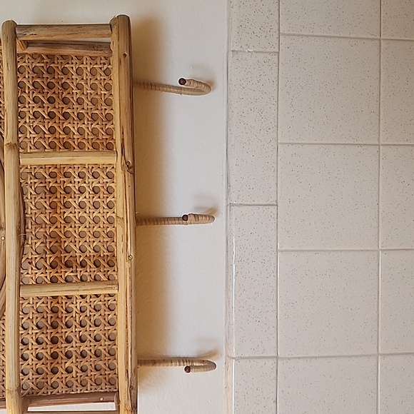 Opalhouse Mirror with basket Rattan material - Picture 5 of 7